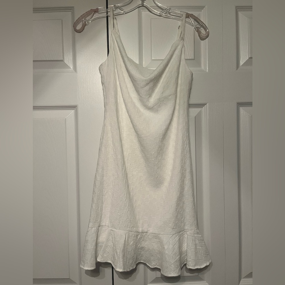 Live To Be Spoiled White Floral Dress